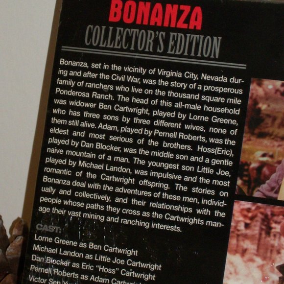 BONANZA Collectors Edition NEW SEALED Two Pack DVD Set 8 Episodes on 2 DVD's - Picture 11 of 11
